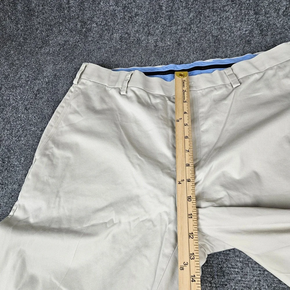 Brooks Brothers Advantage Chino Stretch Clark Fit Khaki Pants Mens 36x34 Tan
